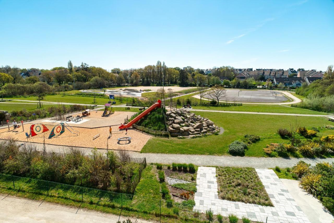 Апартаменты Les Sables 504 - Appt Avec Piscine Partagee Конкарно Экстерьер фото